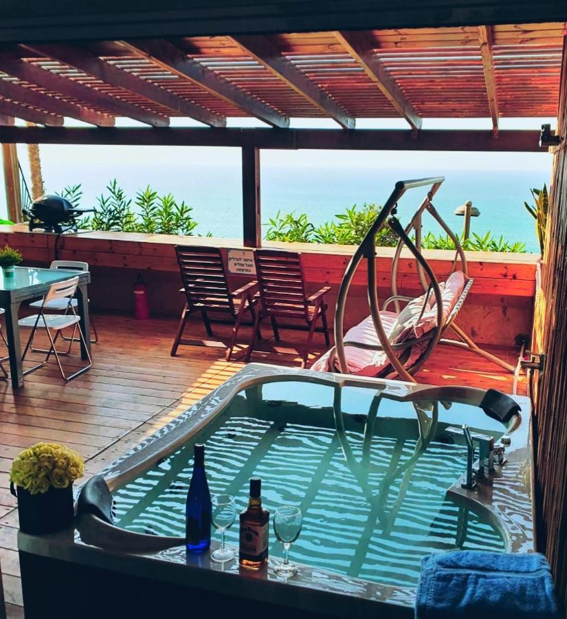 Magic On The Sea-Suites With A Private Jacuzzi And A Private Sea View Netanya Extérieur photo